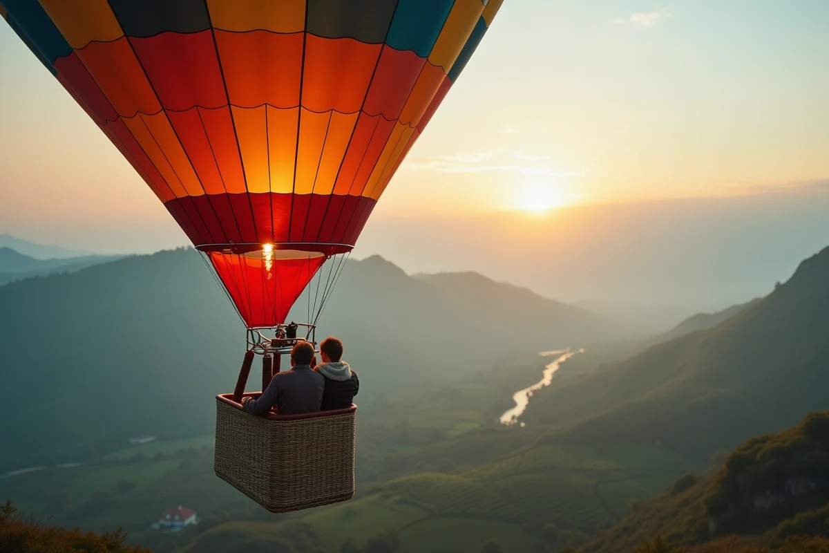 Quel est le meilleur moment pour faire un vol én montgolfière ?