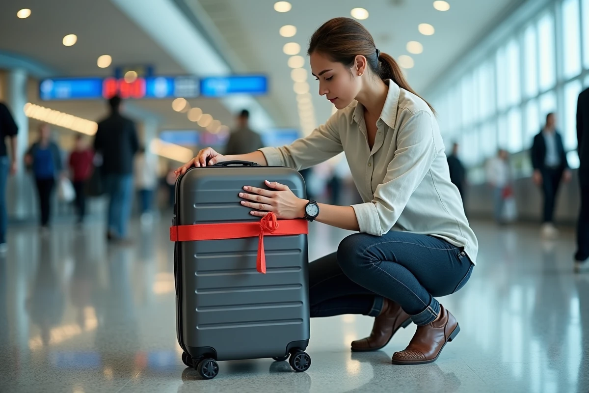 Pourquoi mettre une sangle autour de sa valise ?